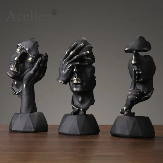 Escultura Faces